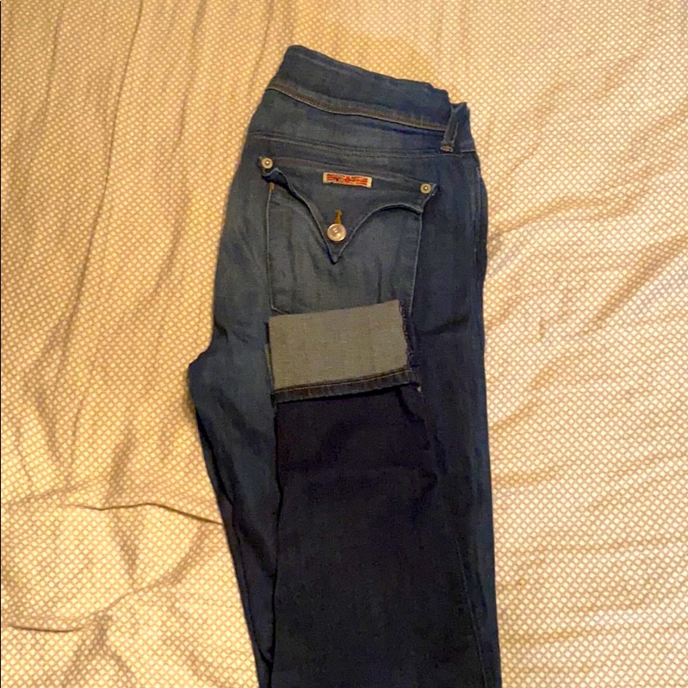Hudson straight leg jeans